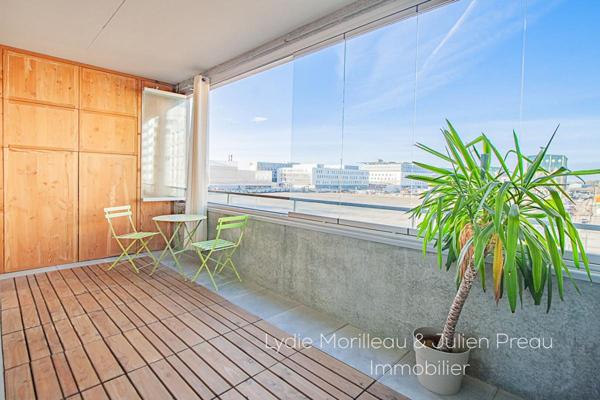 Appartement île de Nantes (4 pièces) avec terrasse