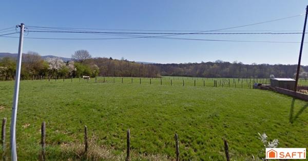 Terrain constructible avec vue d'exception !