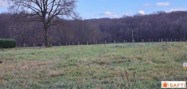 Terrain constructible avec vue d'exception !