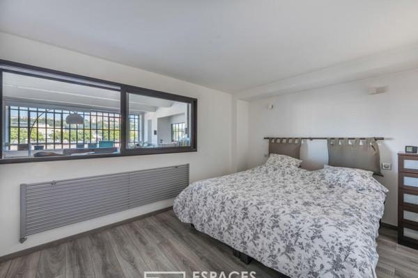 Loft avec vue sur la Saône dans une ancienne biscuiterie