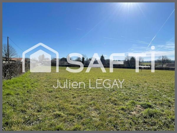 Terrain à bâtir de 737 m²