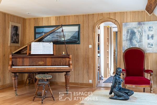 Appartement de charme dans un ancien moulin du XVIII siècle, à côté de Rambouillet