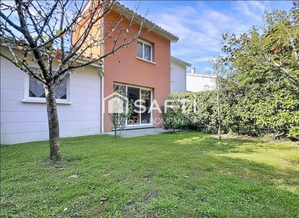 Centre à 5 min à pied, calme, jardin clos et garage