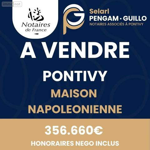 Achat - Maison Pontivy 56300 7 pièces 254 m 2 856 m 2