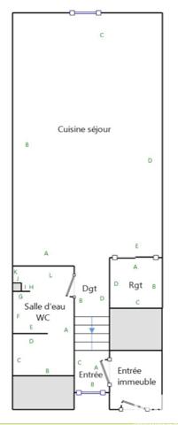 Location studio 40 m² Montségur