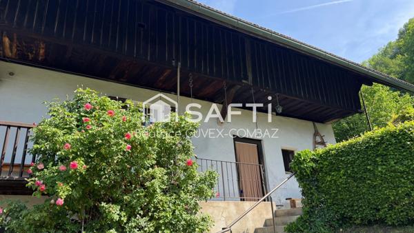 Ferme authentique avec terrain constructible 2813 m2