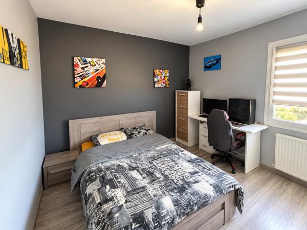 Maison 3chs+piscine+garage