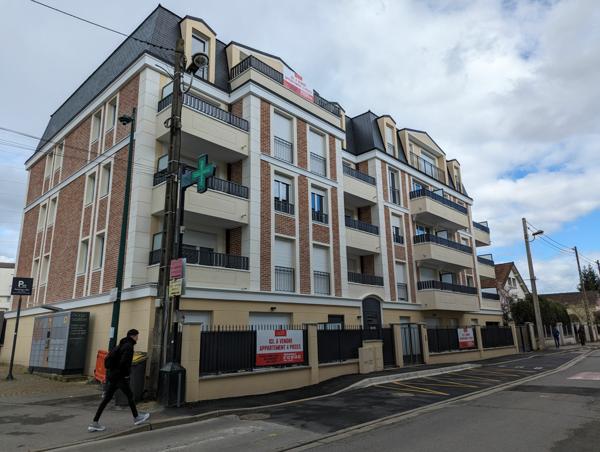 Appartement à louer    2 pièces • 44,55 m2 Gagny