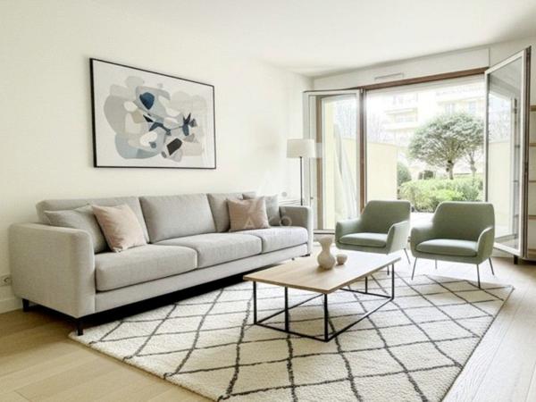 LEVALLOIS-PERRET/ F2 AVEC 2 TERRASSES, CAVE ET PARKING