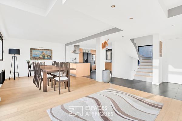 Maison familiale avec jardin et bureau indépendant dans le quartier des Fleurs