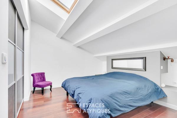 Maison familiale avec jardin et bureau indépendant dans le quartier des Fleurs