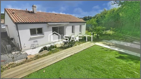 Maison Plain-Pied 2020 de 92 m² - 3 Ch + Garage + Jardin au Calme