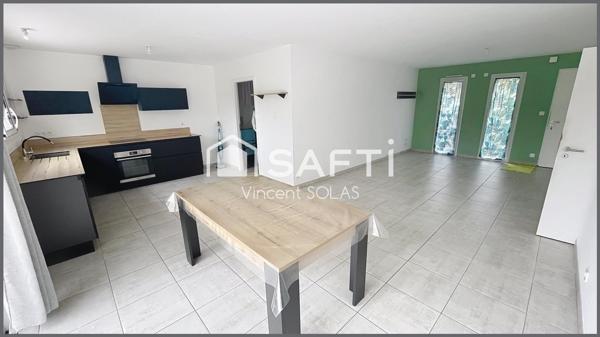 Maison Plain-Pied 2020 de 92 m² - 3 Ch + Garage + Jardin au Calme