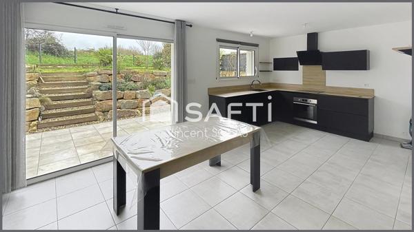 Maison Plain-Pied 2020 de 92 m² - 3 Ch + Garage + Jardin au Calme