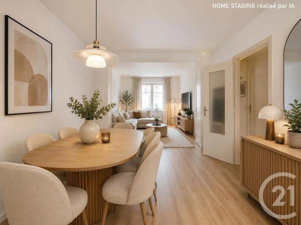 Appartement F2/3 à vendre  3 pièces - 54,62 m 2   COLOMBES  - 92