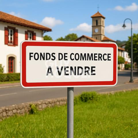 Fonds de commerce en plein centre de Cambo les bains