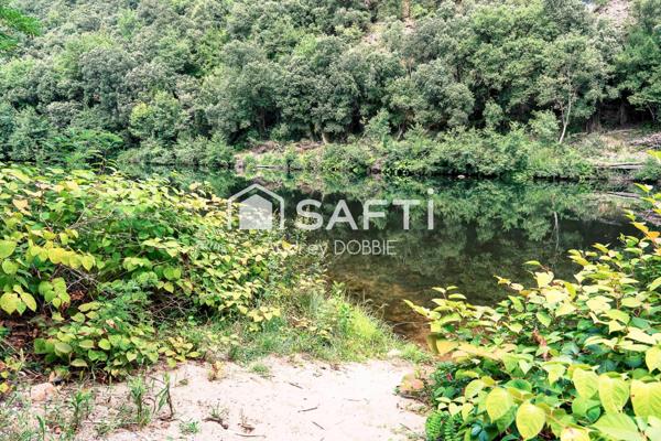 07140 Chambonas : Ensemble immobilier de 4 logements avce Piscine et chataigneraie