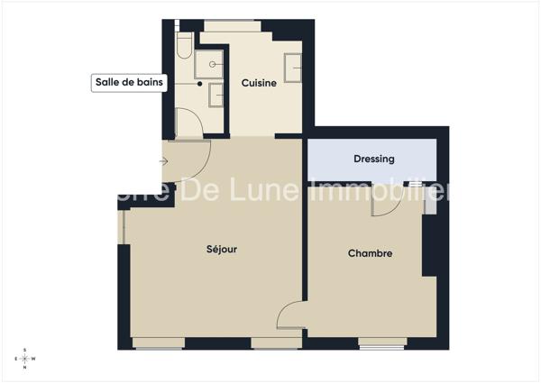 Appartement À vendre 2 pièce(s) 46 m²