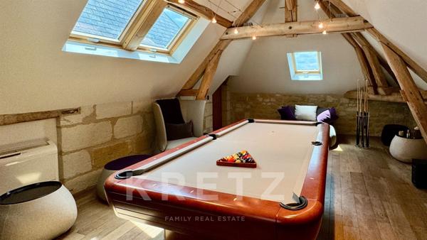 Château restauré du XIXè