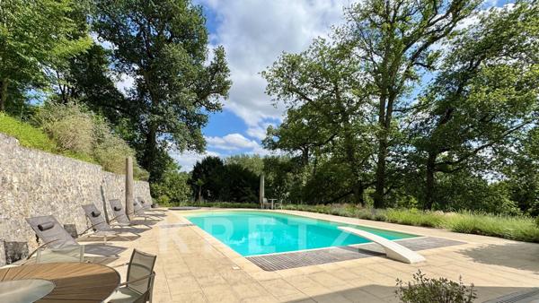 Château restauré du XIXè