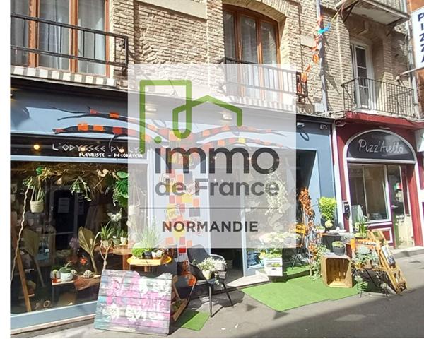 MURS COMMERCIAUX EN CENTRE-VILLE DE DIEPPE 48.66 m2
