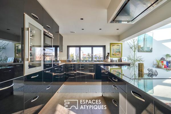 Loft dans une ancienne marbrerie avec terrasse rooftop