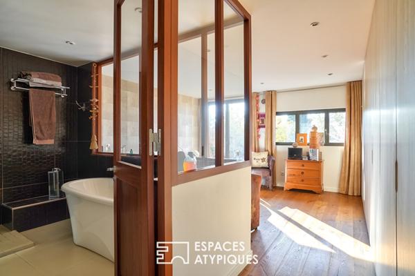 Loft dans une ancienne marbrerie avec terrasse rooftop