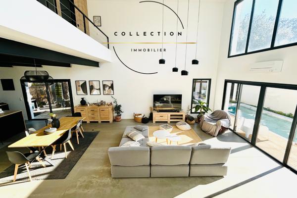 Castelnau-le-Lez (34170) Villa contemporaine-environnement très recherché