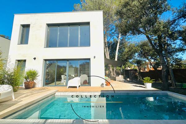 Castelnau-le-Lez (34170) Villa contemporaine-environnement très recherché