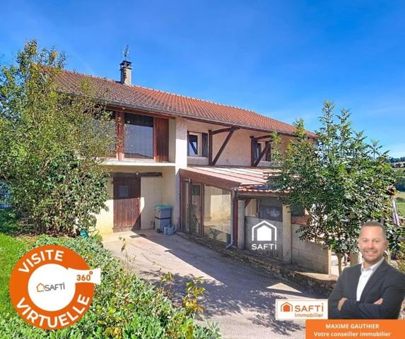 Maison familiale avec vue et calme.