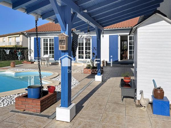 Superbe maison avec piscine et double garage