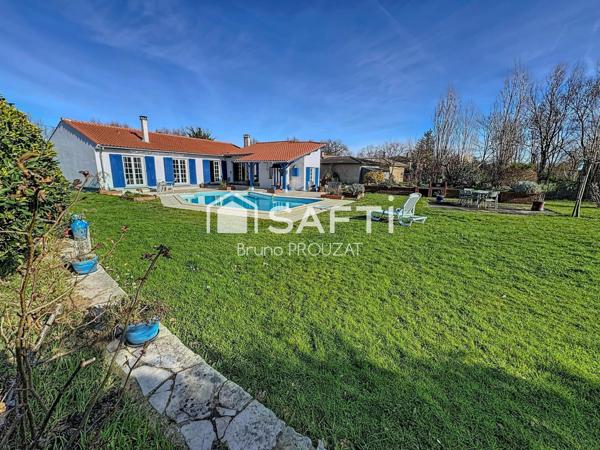 Superbe maison avec piscine et double garage