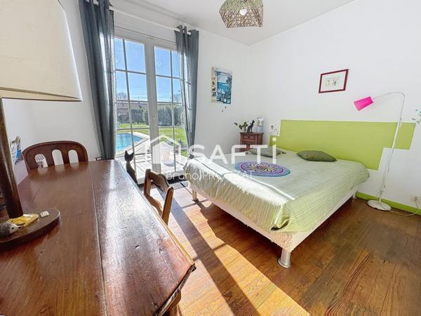 Superbe maison avec piscine et double garage