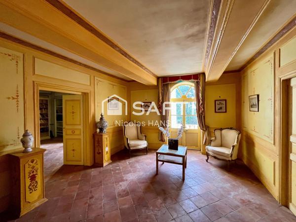 Domaine du 17ème siècle de 1000m2 habitables sur 36 hectares