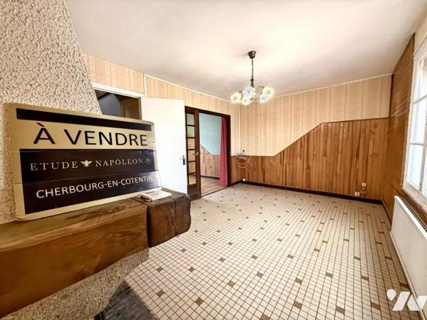 maison à rénover bien située avec cour, jardin; Proche Cherbourg