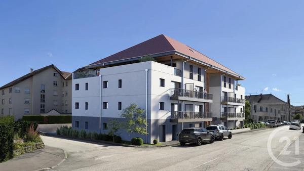 Appartement F3 à vendre  3 pièces - 62,74 m 2   DOUBS  - 25