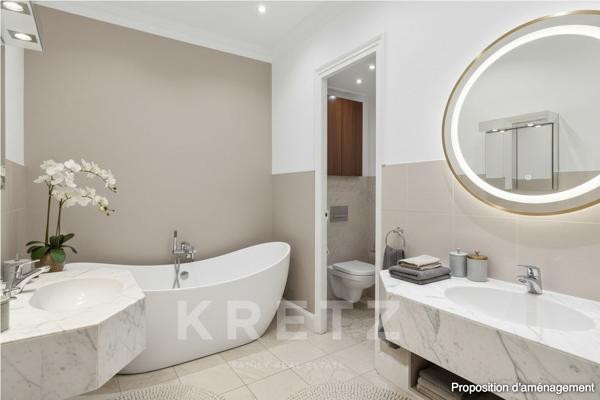 Une adresse iconique de la rive gauche : 170m2 de charme et de volumes
