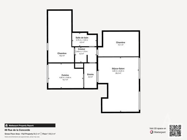 Appartement 4 pièce(s) 72 m2