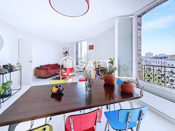 Appartement 5 pièces au pied du métro