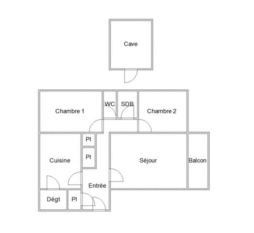Très bel appartement situé en plein centre ville d'ALENCON (71,43m²)
Vendu libre d'occupation