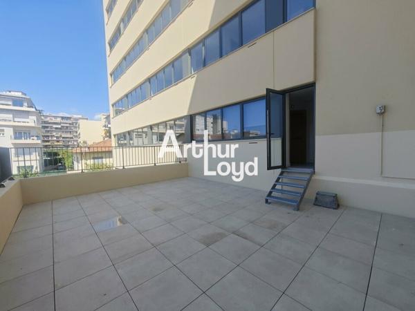 EXCEPTIONNEL A NICE BUREAU A LOUER A PARTIR DE 275M² VUE MER MIXANT OPEN SPACE ET BUREAUX CLOISONNES