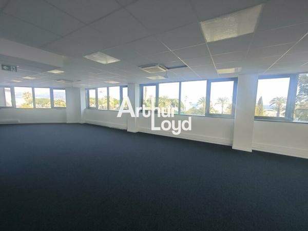 EXCEPTIONNEL A NICE BUREAU A LOUER A PARTIR DE 275M² VUE MER MIXANT OPEN SPACE ET BUREAUX CLOISONNES