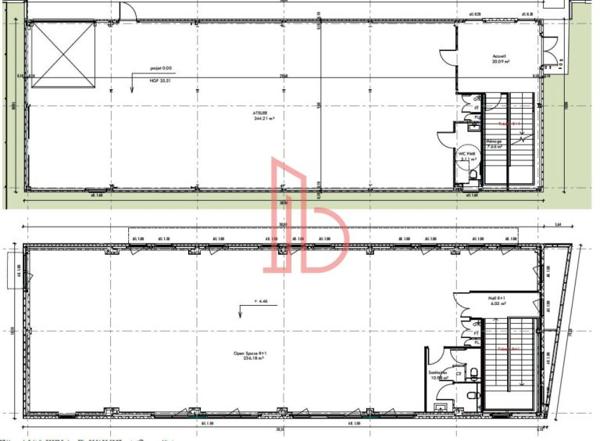 Bureau de 600 m² à louer à Bordeaux Sud-Ouest