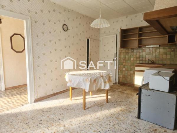 Maison 123m² sur terrain  de 620m²