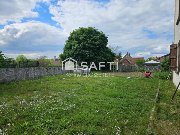 Maison 123m² sur terrain  de 620m²