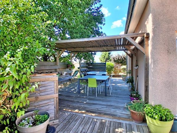 Maison prête à habiter, 124m², 3 chambres, bureau, garage...
