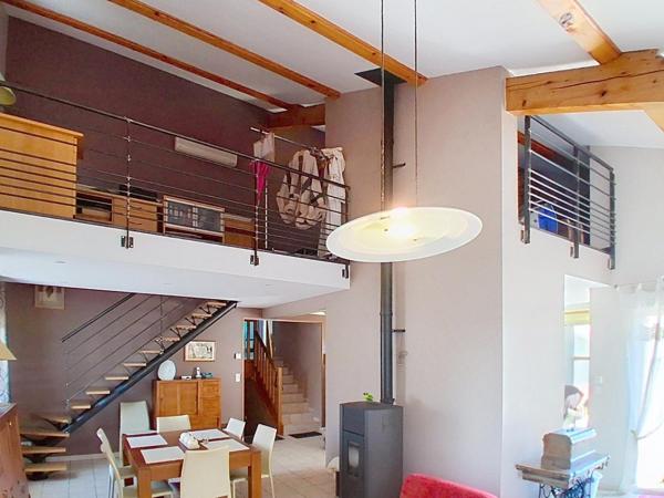 Maison prête à habiter, 124m², 3 chambres, bureau, garage...