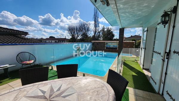 Maison Le Passage, 3 chambres, 2 garages, piscine