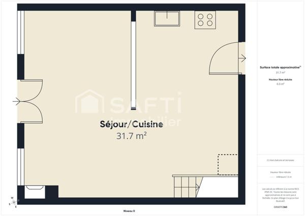 Maison 3 pièces – 60 m² – Saint-Médard-en-Jalles (Centre-ville)