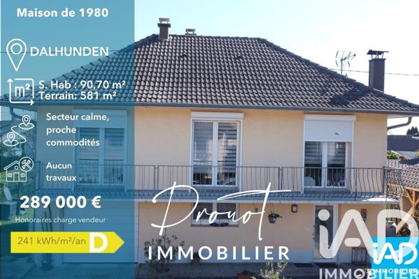 Maison à vendre 4 pièces 90,7 m² Dalhunden